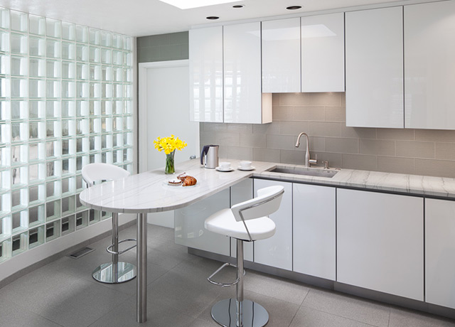 West Hills Airy Laminated Kitchen Cabinets
